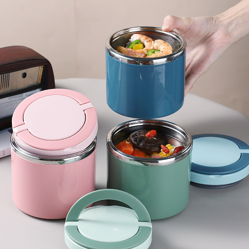 Fiambrera termica de acero inoxidable - Comida casera, donde sea